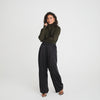 SAMPLE SATIN TAILORED TROUSERS - BLACK