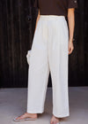 TAPERED TROUSERS - WHITE