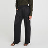 SAMPLE SATIN TAILORED TROUSERS - BLACK