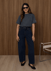 THE BLAKE BARREL JEAN - DARK DENIM