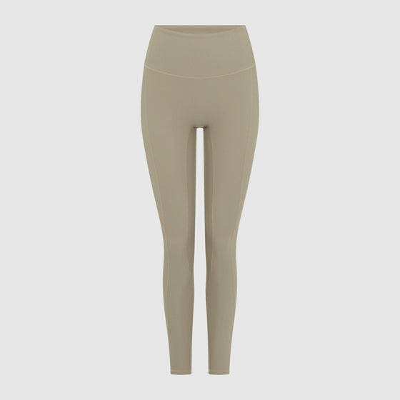 THE ULTIMATE RIBBED LEGGINGS - FAWN