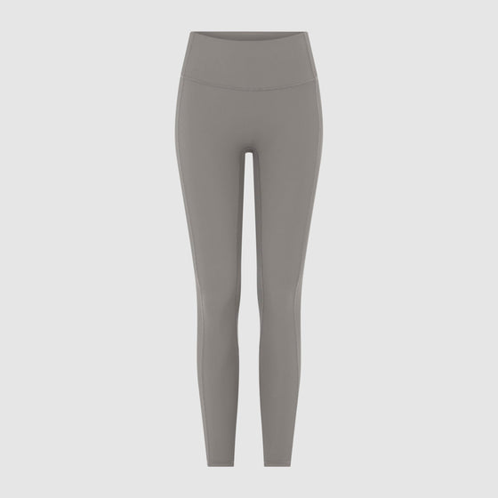 THE ULTIMATE RIBBED LEGGINGS - CEMENT