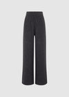 WIDE LEG KNIT JOGGER - GREY