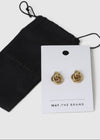 STATEMENT KNOT EARRINGS - GOLD PLATED