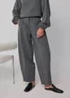 THE TRAVEL TROUSER - DARK GREY MARL