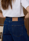 THE EDIE ULTRA BARREL JEAN - DARK DENIM