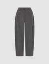 THE TRAVEL TROUSER - DARK GREY MARL