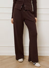 RELAXED RIBBED TROUSER - BROWN