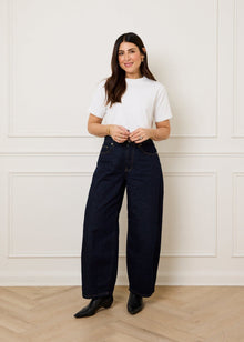  THE BLAKE BARREL JEAN - DARK DENIM