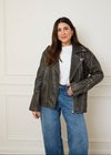 LEATHER BIKER JACKET