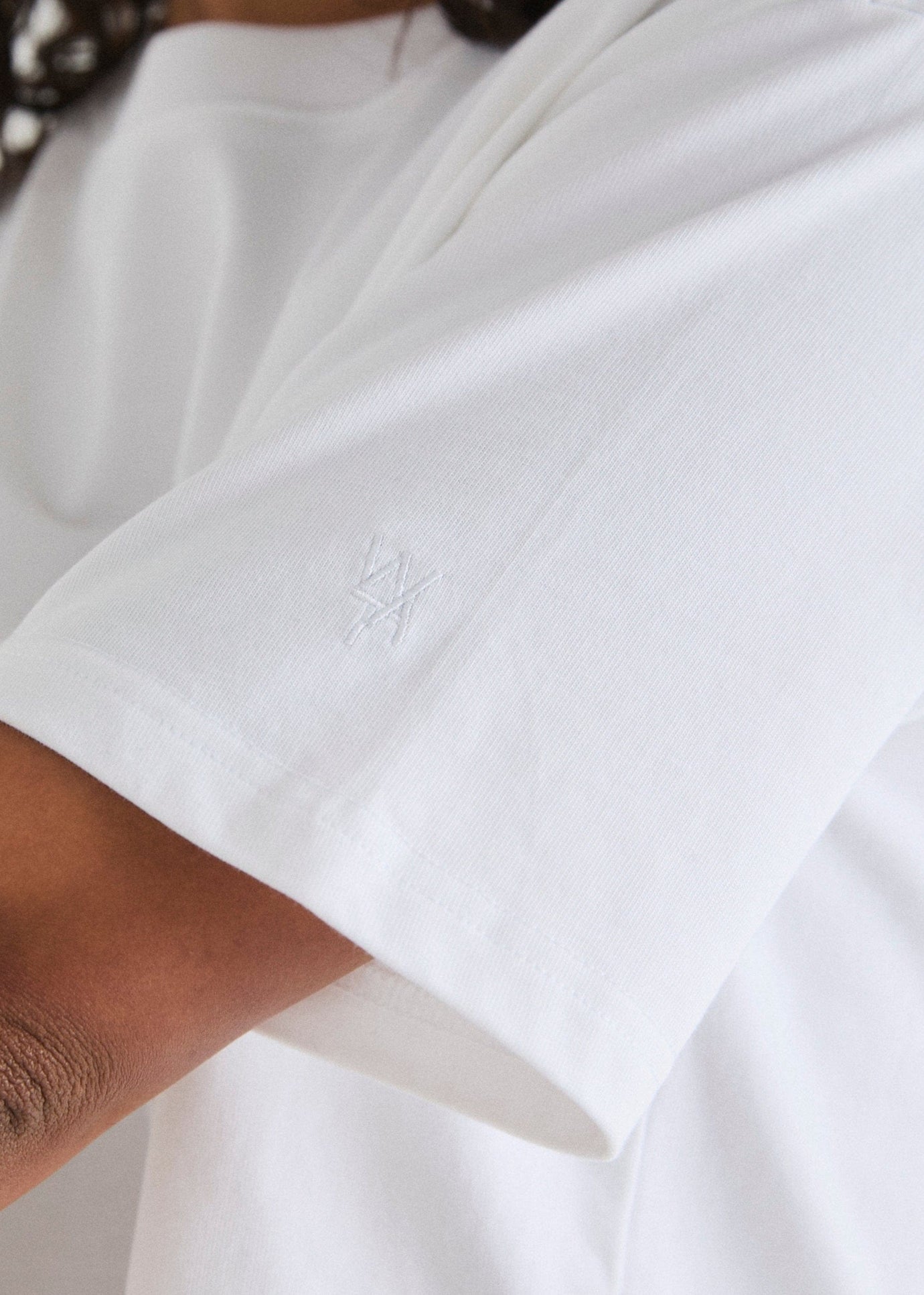 KiarenzaFD Ladies Cropped Tee - White XS Basic Tee For Brand Customization & Printing - View #6