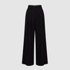 TAILORED WIDE LEG TROUSERS - BLACK
