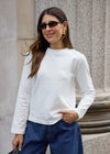 WAT CORE LONG SLEEVE T-SHIRT - WHITE
