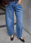 THE BLAKE BARREL JEAN - BLUE