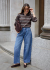 THE BLAKE BARREL JEAN - BLUE
