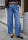 THE BLAKE BARREL JEAN - BLUE