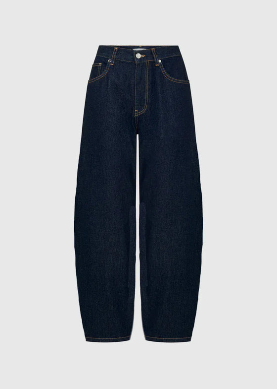THE BLAKE BARREL JEAN - DARK DENIM