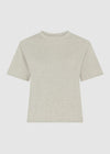 WAT CORE T-SHIRT - OAT MARL