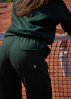 COURTSIDE CLUB JOGGERS - DARK GREEN