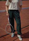 COURTSIDE CLUB JOGGERS - DARK GREEN