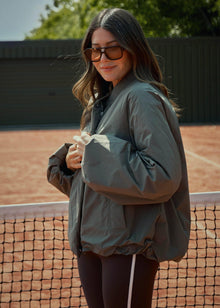  BOMBER JACKET - KHAKI