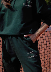  COURTSIDE CLUB JOGGERS - DARK GREEN