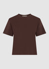 WAT CORE T-SHIRT - DARK BROWN