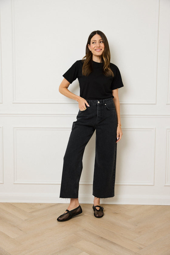 THE ALFIE JEAN - BLACK