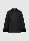 THE WAXED JACKET - BLACK