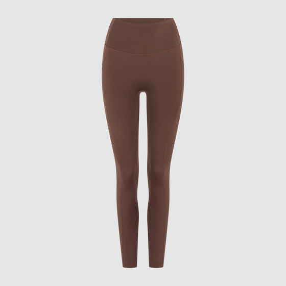 THE ULTIMATE ACTIVE LEGGINGS - COFFEE