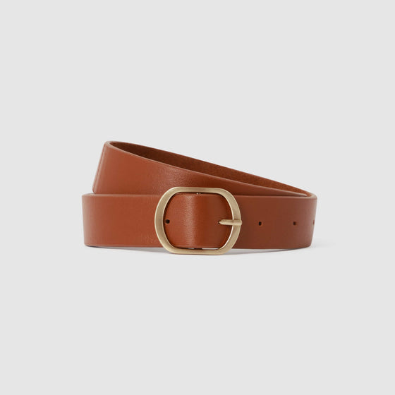THE ULTIMATE LEATHER BELT - TAN