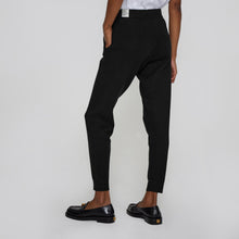  CASHMERE BLEND KNITTED JOGGERS - BLACK