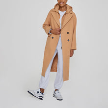  CAMEL COAT WITH DETACHABLE HOODED GILET